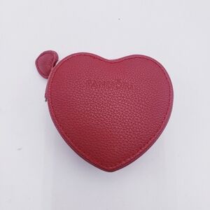Pandora Red Heart Zipper Jewelry Case Collectable Swag‎ Promo